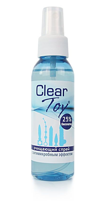 Очищающий спрей Clear Toy с антимикробным эффектом - 100 мл 