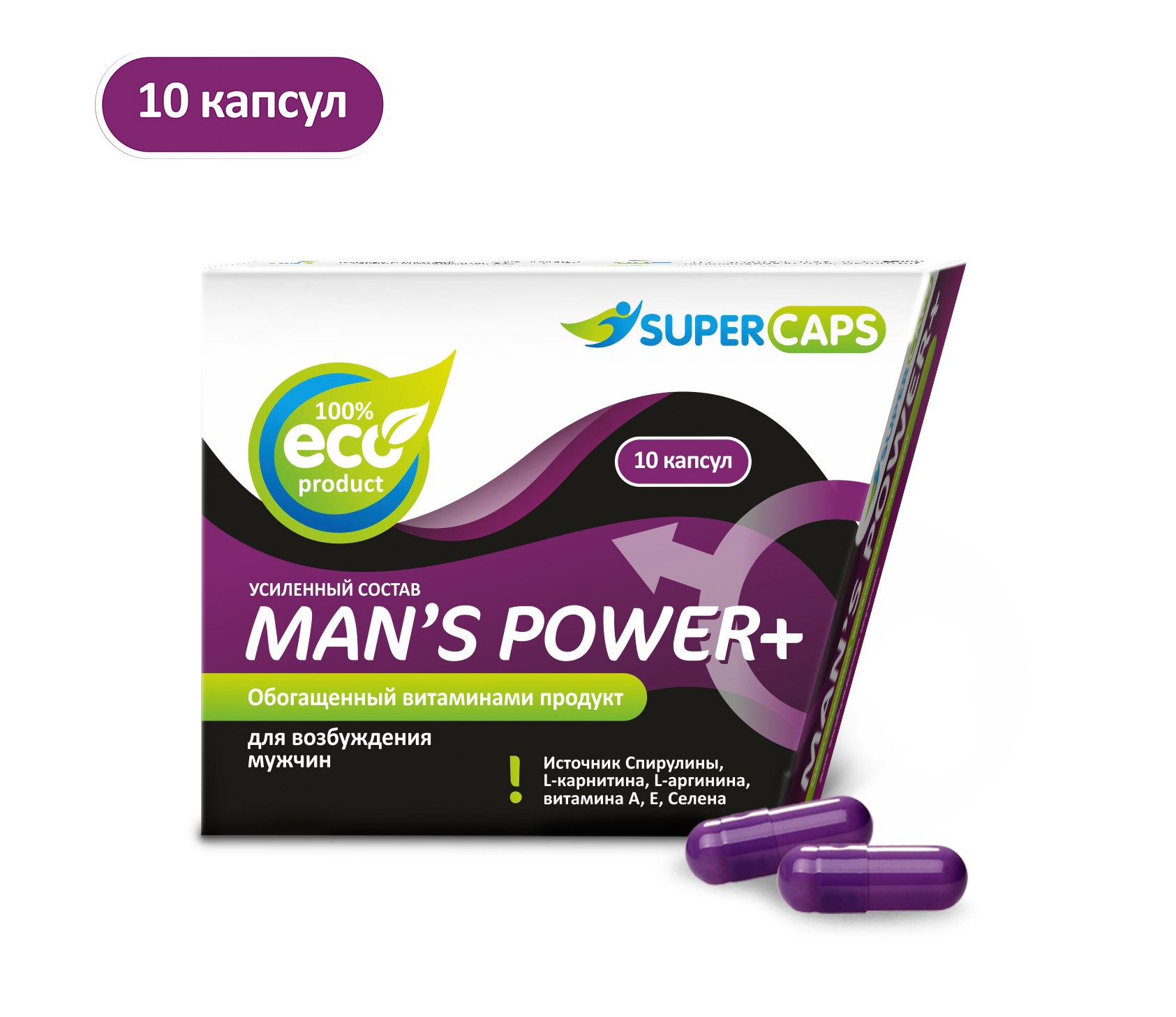 Средство возбуждающее Man's Power plus 1 капсула 