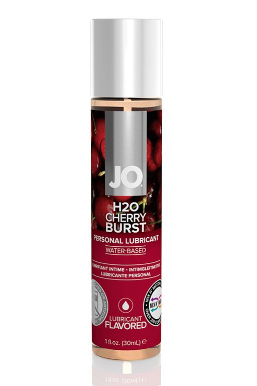 Вкусовой лубрикант "Вишня"  JO Flavored Cherry Burst 30 мл 