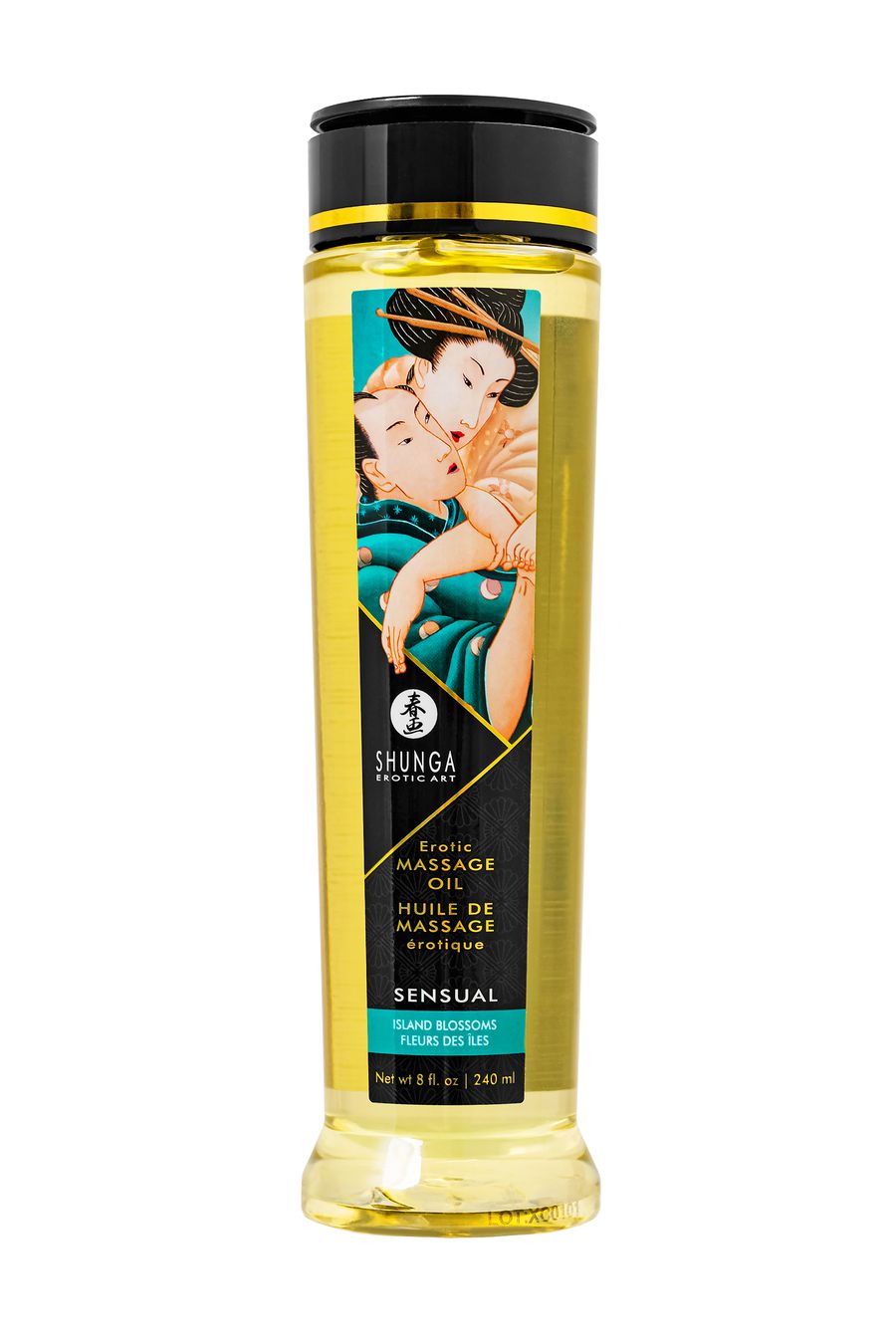 Масло массажное для тела Shunga Island Blossoms  240 мл 
