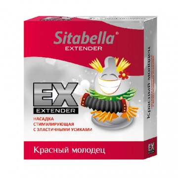 Насадка стимулирующая Красный молодец 