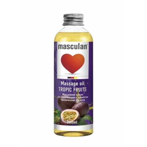 Массажное масло "Masculan Massage oil Tropic Fruits" 200 мл 