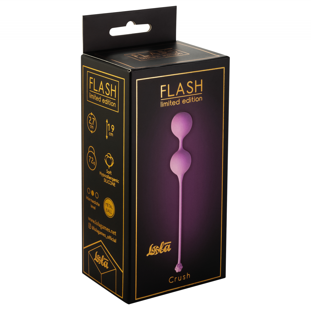 Вагинальные шарики Flash Crush 2.70 см