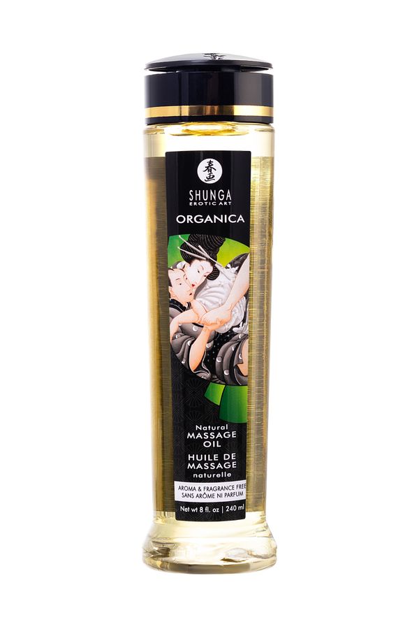 Масло для массажа Shunga Organica Aroma and Fragrance Free  240 мл 