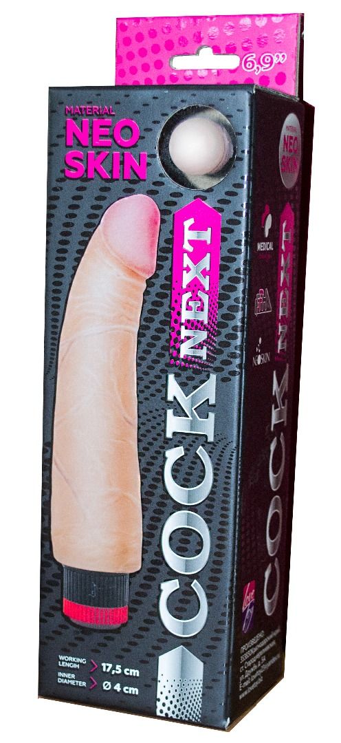 Вибромассажёр COCK NEXT 6" - 17.50 см