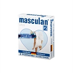Презервативы "Masculan, 2 Ultra Fine" №3, особо тонкие, 3 шт