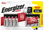 Батарейки Energizer MAX 1.5V типа АА 1 шт
