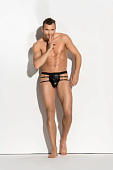 Стринги мужские Me Seduce Aron, черные, L/XL