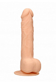 Фаллоимитатор Silicone Dildo With Balls 24 см