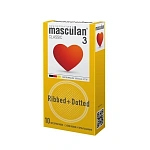 Презервативы "Masculan Ribbed+Dotted" №10